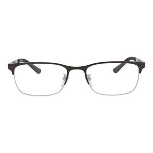 Gucci Mens Square/Rectangle Ruthenium Black Transparent Fashion Designer Eyewear